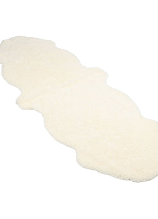 Doppeltes Lammfell | Kurzhaar | Neuseeland | 160x60 cm Weiß