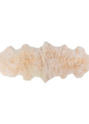 Doppeltes Lammfell | Tibet | 150x55 cm Arctic Sunrise