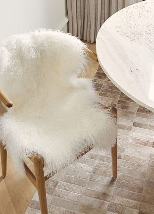 Lammfell Premium | Tibet | 85x50 cm  Arctic Sunrise