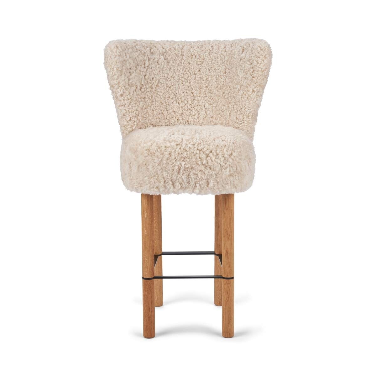 Emilia Barhocker | Lammfell Premium Perlweiß