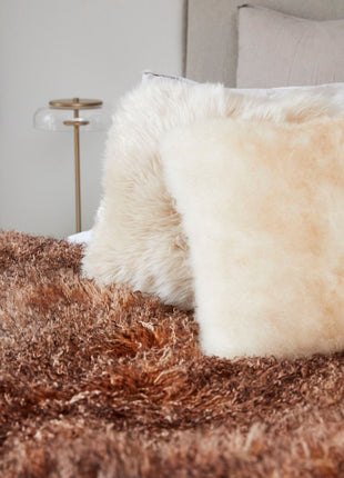 Plaid | Tibet | 140x180 cm Aubergine