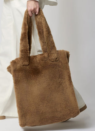 Maxi Glory Shopper | Neuseeland | Lammwolle Beige