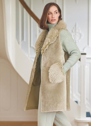 Dawn Weste | Doubleface Minze