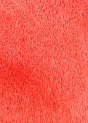 Premium Kuhfellkissen | Doppelseitig | 41x41 cm, 52x52 cm & 61x61 cm Korallen Pfirsich