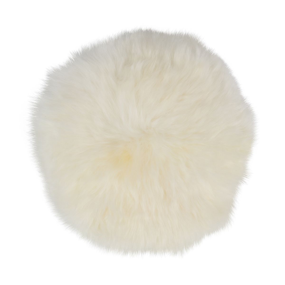 Sitzkissen 2er Pack | Lammfell | D35 cm