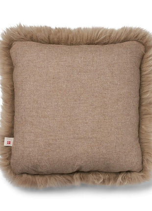 Lammfellkissen | Langhaar | Neuseeland | 100% Wolle | 52x52 cm