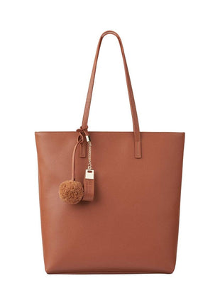 Juliana Shopper | Lammleder Lederbraun