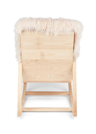 Schaukelstuhl | Tibet | Skandinavischer Design Eiche natürliches Öl