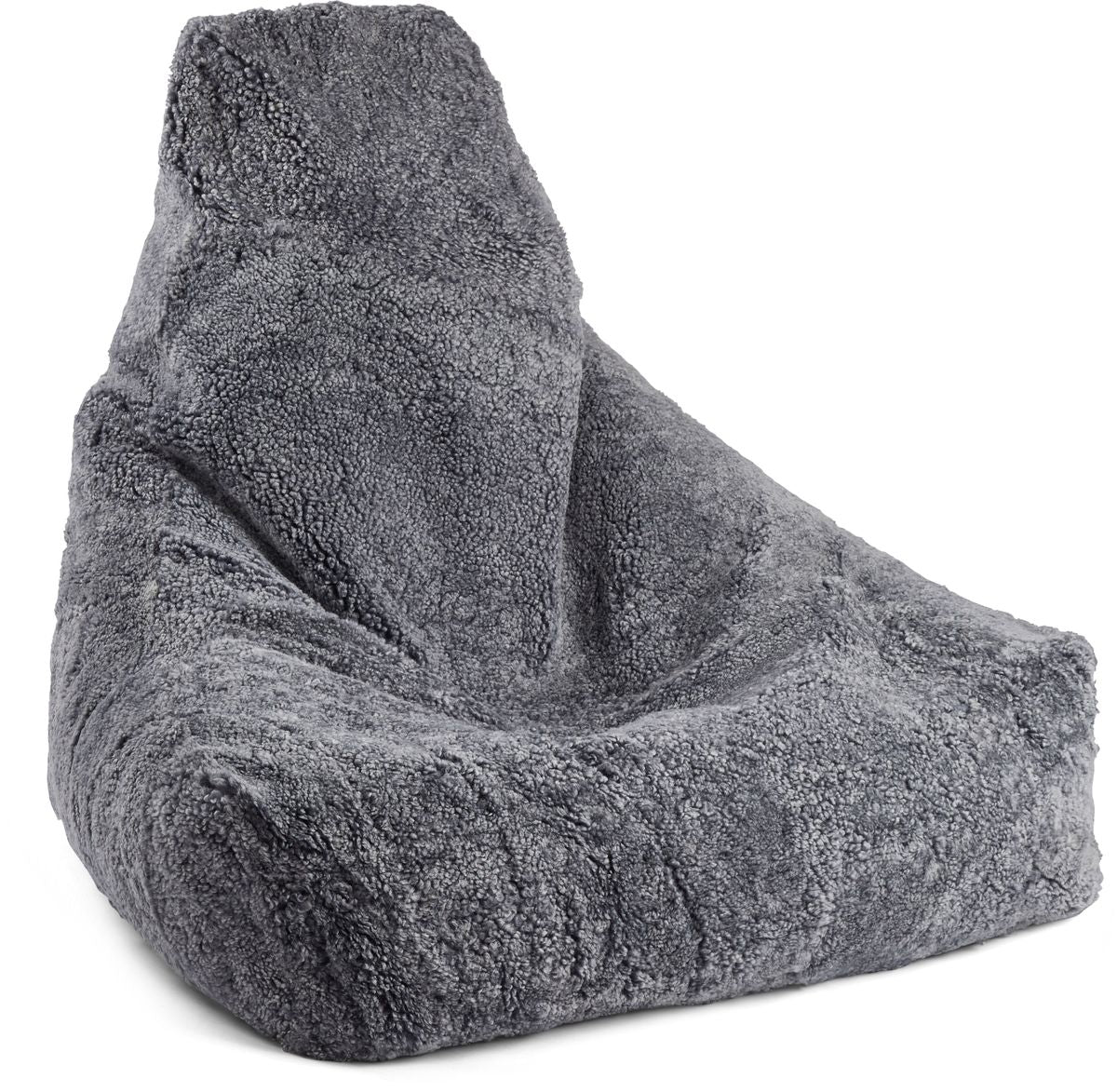 Lammfell Sitzsack Premium | Kurzhaar | Neuseeland | 100x100x80 cm