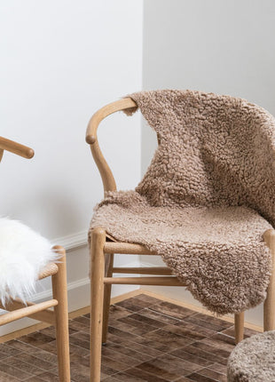 Lammfell | Amerika | Doppelseitig | 90x60 cm Schwarz