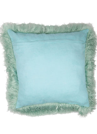 Fellkissen | Tibet | 50x50 cm Minze