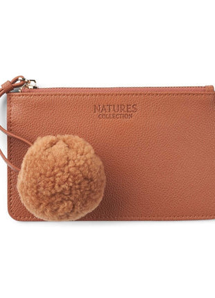 Tanya Portemonnaie | Lammleder Lederbraun