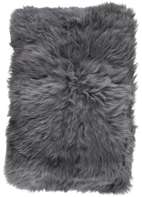 OYIMUA 2 Pcs Weicher Zierkissenbezüge Deko Kissen Schaffell Lammfell Kunstfell Langhaar Zierkissen Kissenbezug Fellimitat Sofakissen Cuddly Kissen (Altrosa, 60 X 60 Cm