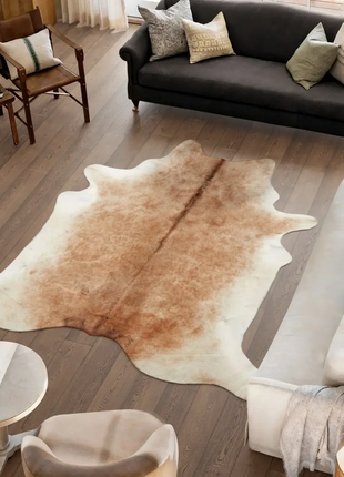 Unika Kuhfell | Graubeige | 3,7 qm