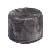 Lammfellpouf Premium | Neuseeland | Mokassin | D55x36 cm