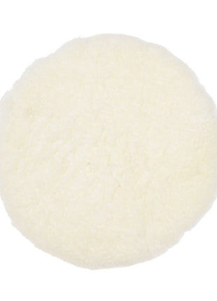 Stuhlauflage | Kurzhaar | Neuseeland | D34 cm Weiß