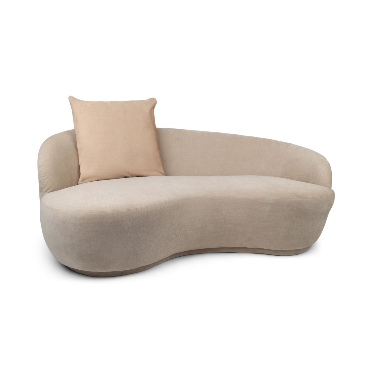 Premium Kuhfellkissen | Doppelseitig | 41x41 cm, 52x52 cm & 61x61 cm Beige