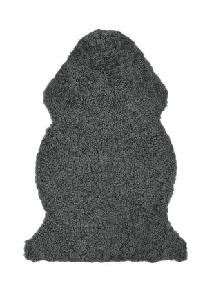 Lammfell | Kurzhaar | Neuseeland | 90x60 cm Skandinavisch Hellgrau