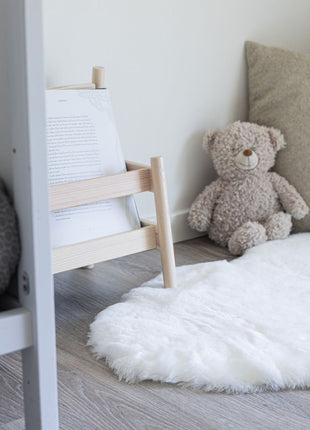 Baby Lammfell | Kurzhaar | Neuseeland 95 cm Schneeweiß