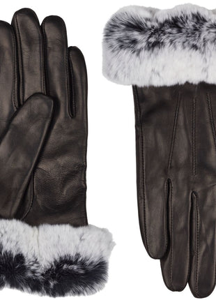 Kathy | Lederhandschuhe | Fuchspelz | Damenhandschuhe