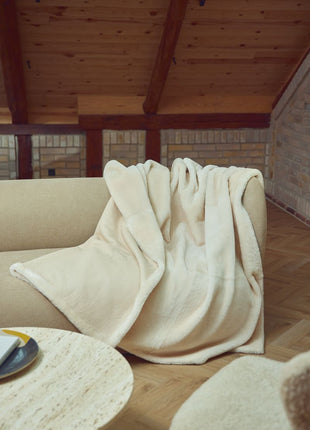 Decke | Doubleface Collection | Kurzhaar | Australien | 140x200cm Schwarz