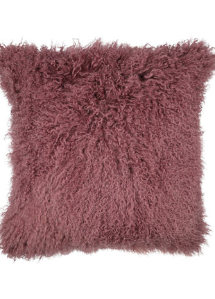 Fellkissen | Tibet | 50x50 cm Weintraube Violett