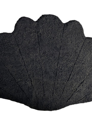 Shell Lammfell Designerteppich | Kurzhaar | Neuseeland | 210x150 cm Schwarz