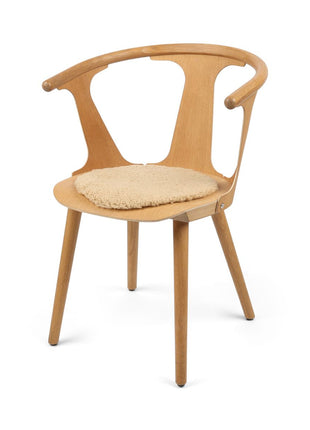 Stuhlauflage | Kurzhaar | Neuseeland | D34 cm Mondlicht