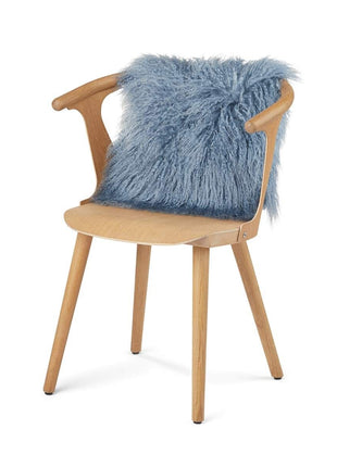 Fellkissen | Tibet | 50x50 cm Himmelgrau