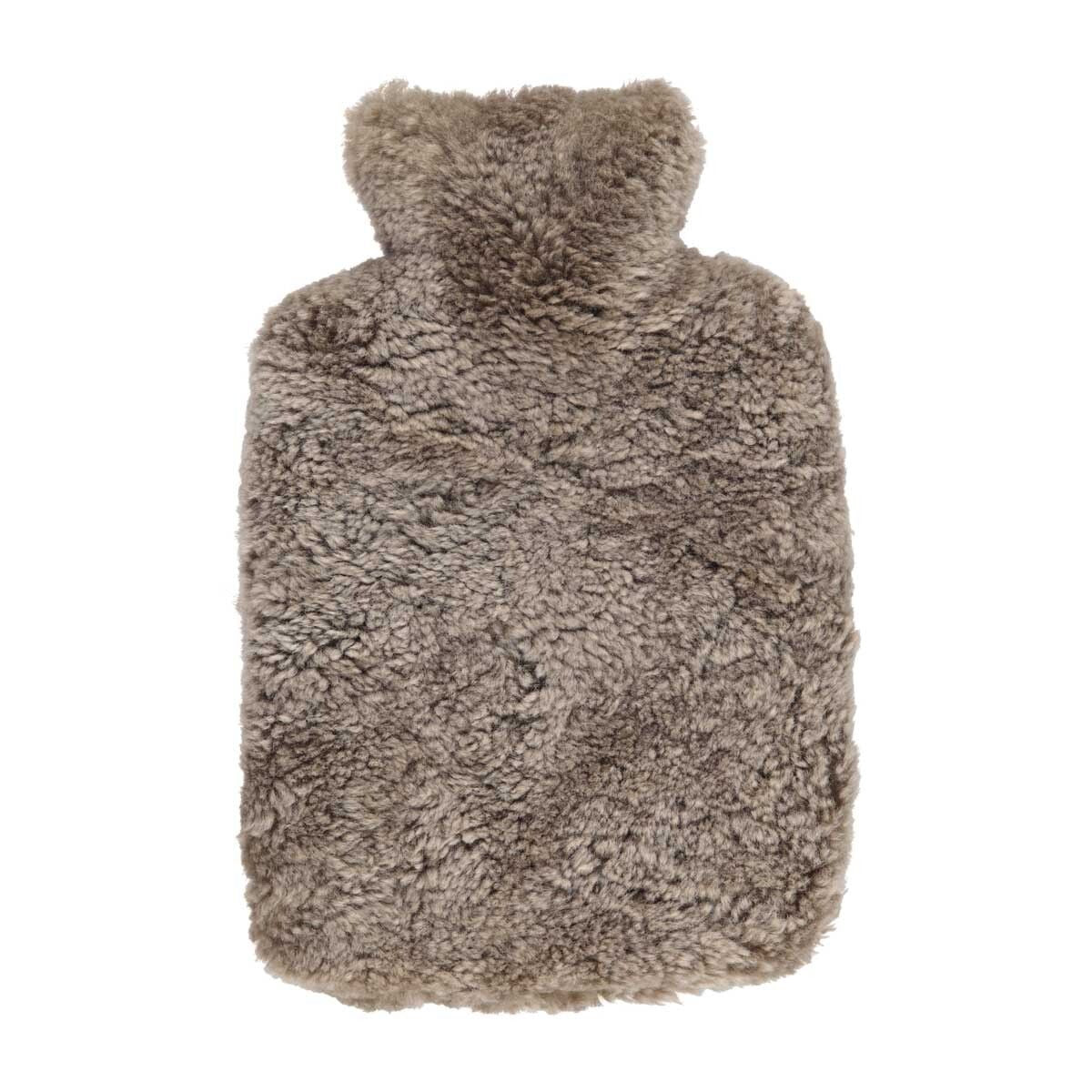 Wärmflasche Premium | Kurzhaar | Neuseeland | 37x27 cm Taupe