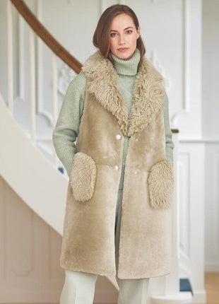 Dawn Weste | Doubleface Minze