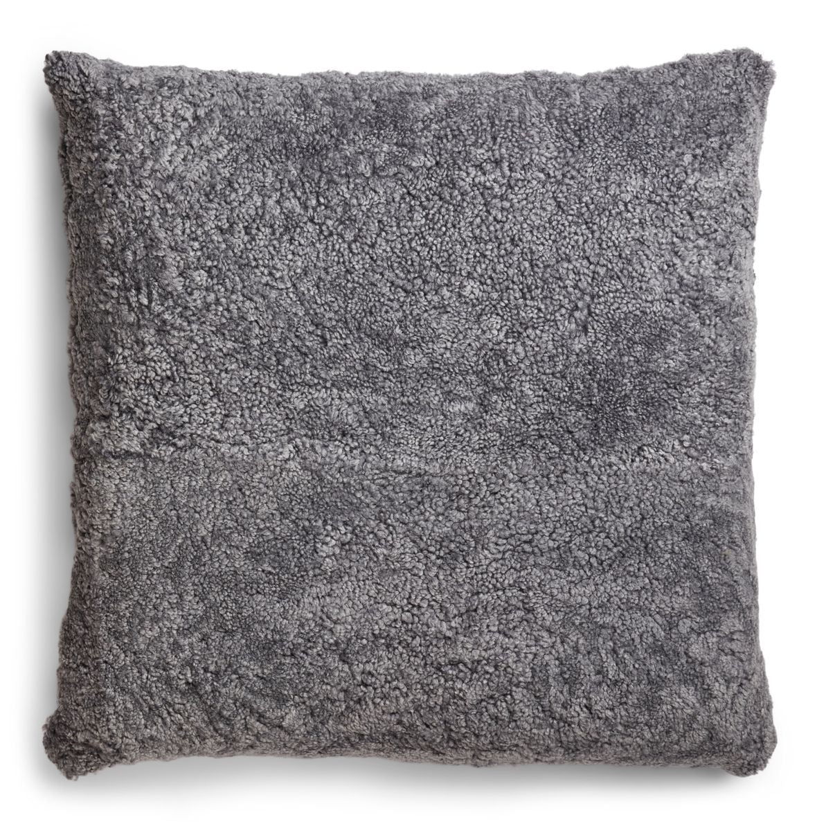 Lammfell Sitzsack | Kurzhaar | Neuseeland | Doppelseitig | 90x90 cm Grafit