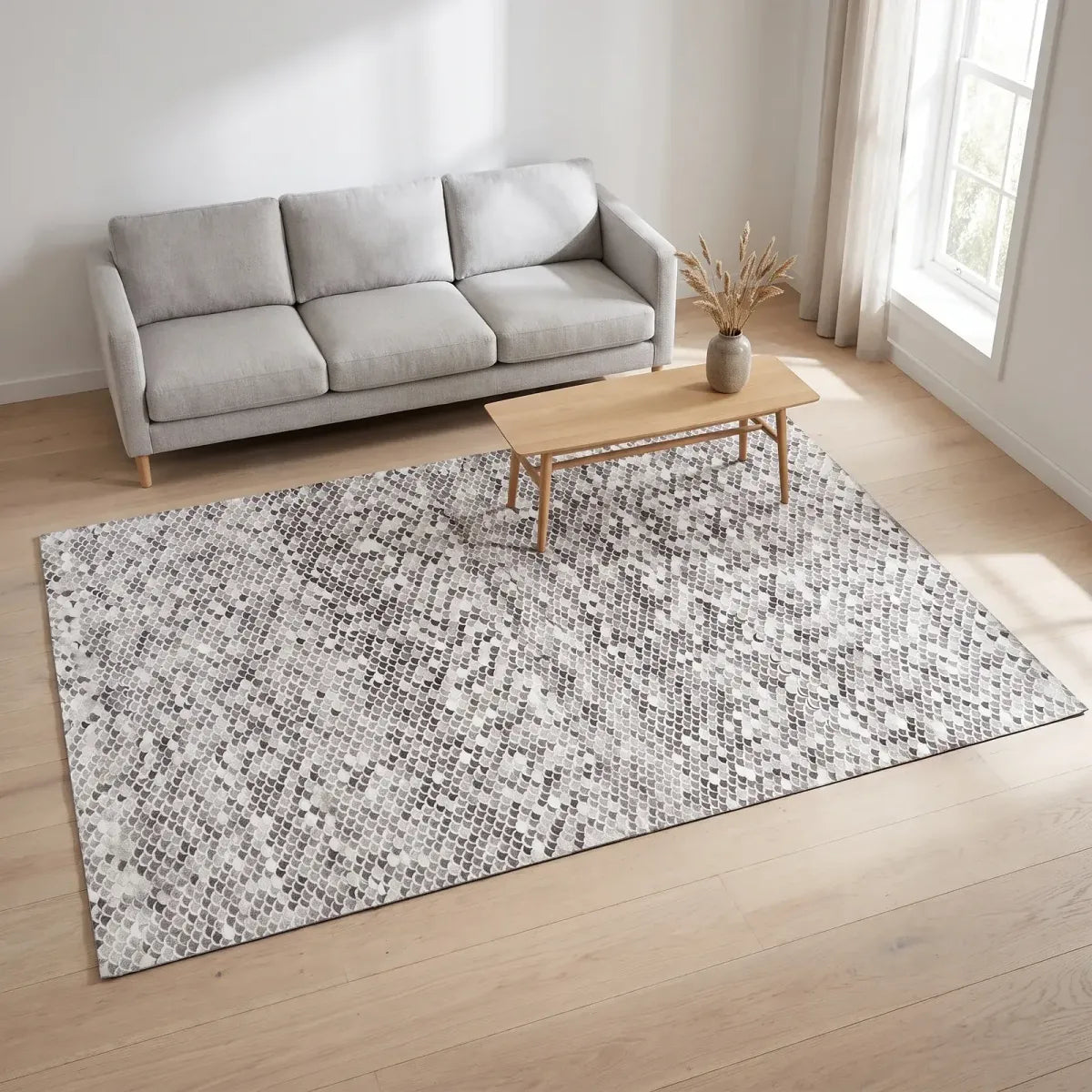 Kuhfell Design Teppich | Brasilien | 200x300 cm | 170x240 cm