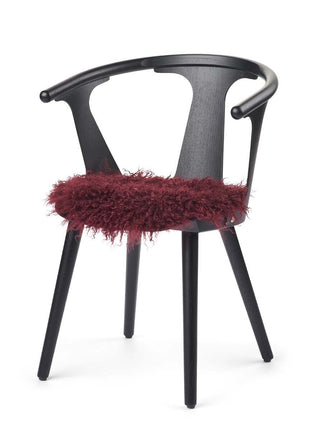 Lammfell Stuhlauflage | Tibet | D38 cm