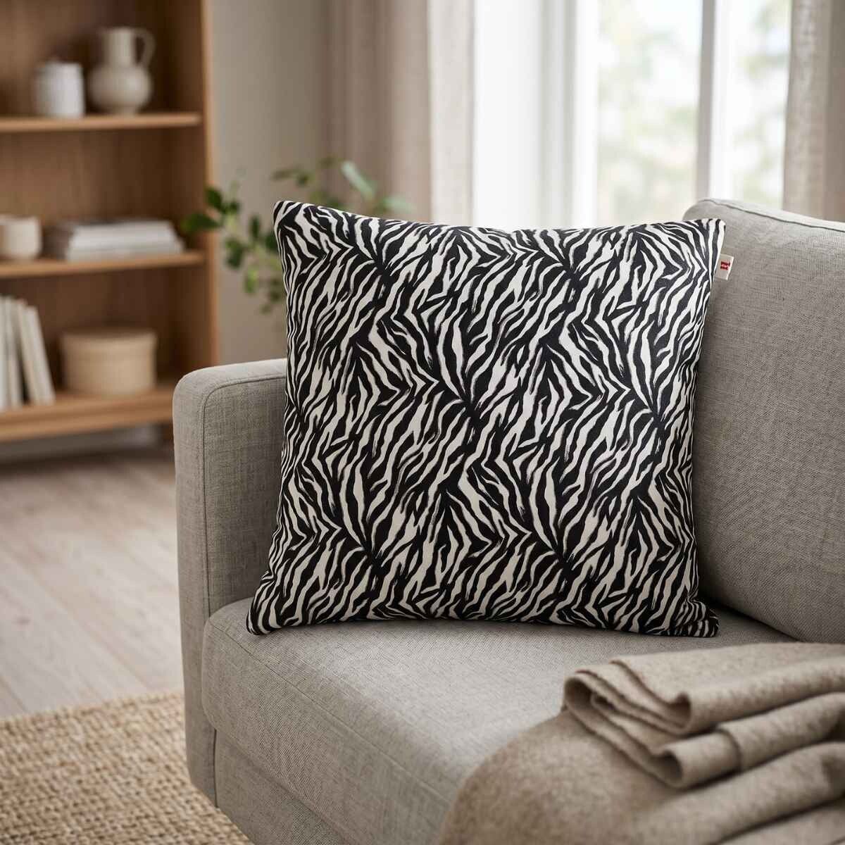 Premium Kuhfellkissen | Doppelseitig | 41x41 cm, 52x52 cm & 61x61 cm Senfgelb
