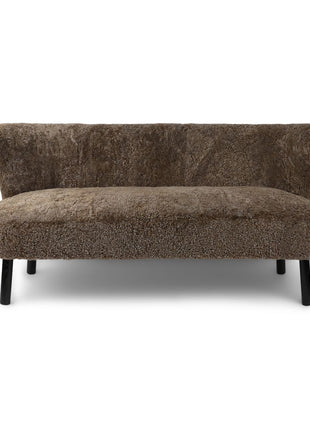 Emanuel Sofa | Zweisitzer | Design Möbel Taupe