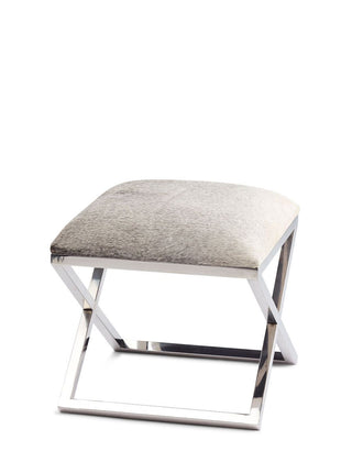 Kuhfell Hocker Premium | Brasilien | 45x45x45 cm