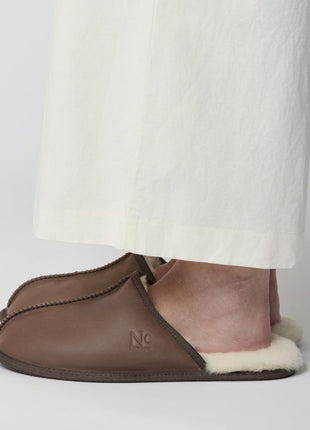 Pantoffeln für Herren | Neuseeland | Größe 40-47 Schwarzes Nappa