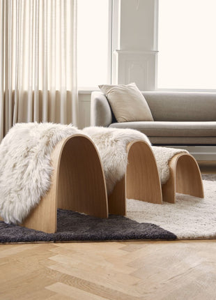 Schafhocker | Holz Schwarze Eiche