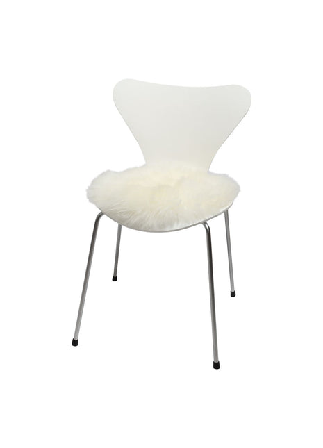 Sitzkissen 2er Pack | Lammfell | D35 cm