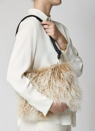 Jasmin Handtasche | Tibet Lederbraun