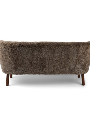Emanuel Sofa | Zweisitzer | Design Möbel Taupe
