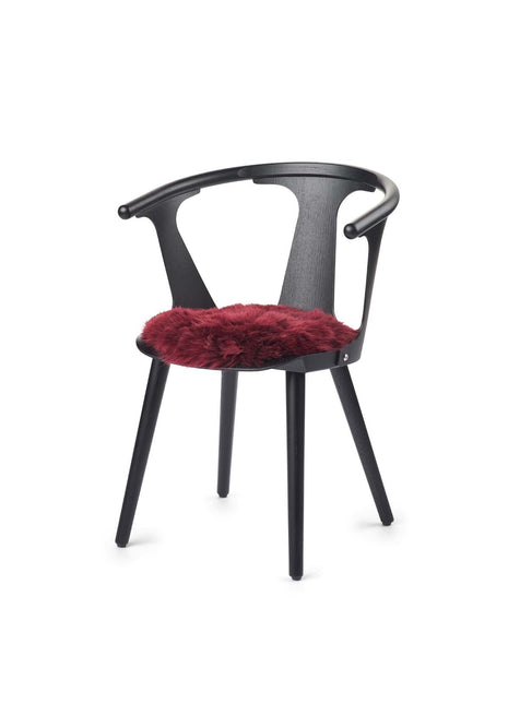 Lammfell Stuhlkissen Premium | Langhaar | Neuseeland | D38 cm