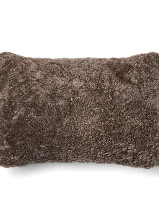 Lammfellkissen | Kurzhaar | Neuseeland | 100% Wolle | 52x52 cm | 34x52 cm Beige/Taupe