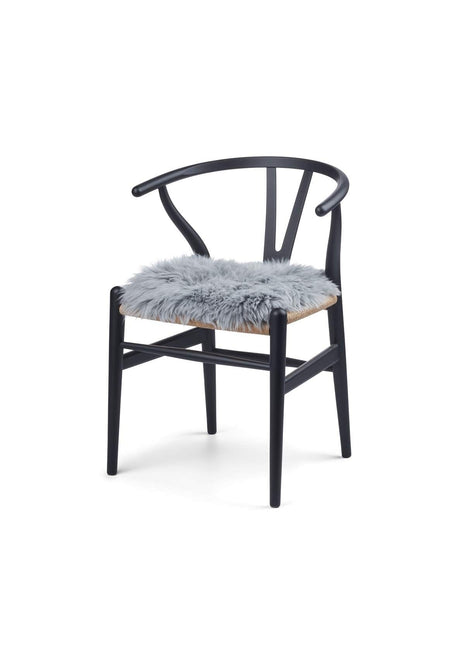 Sitzkissen Lammfell | Langhaar | Zero Waste | 35x35 cm