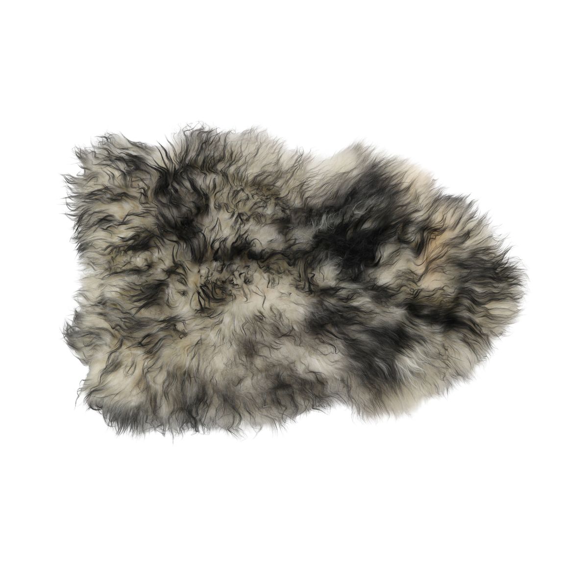 Lammfell Premium | Langhaar | Island | 90x60 cm Wolf-Spitze