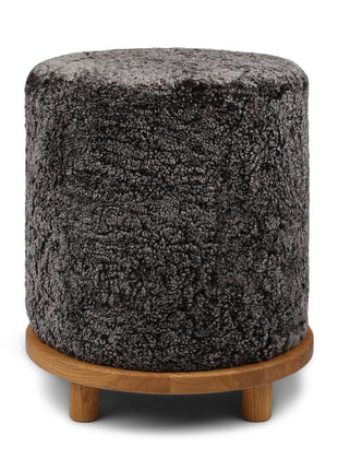 Simon Pouf | Kurzhaar | Neuseeland | D46x52 cm Cappuccino