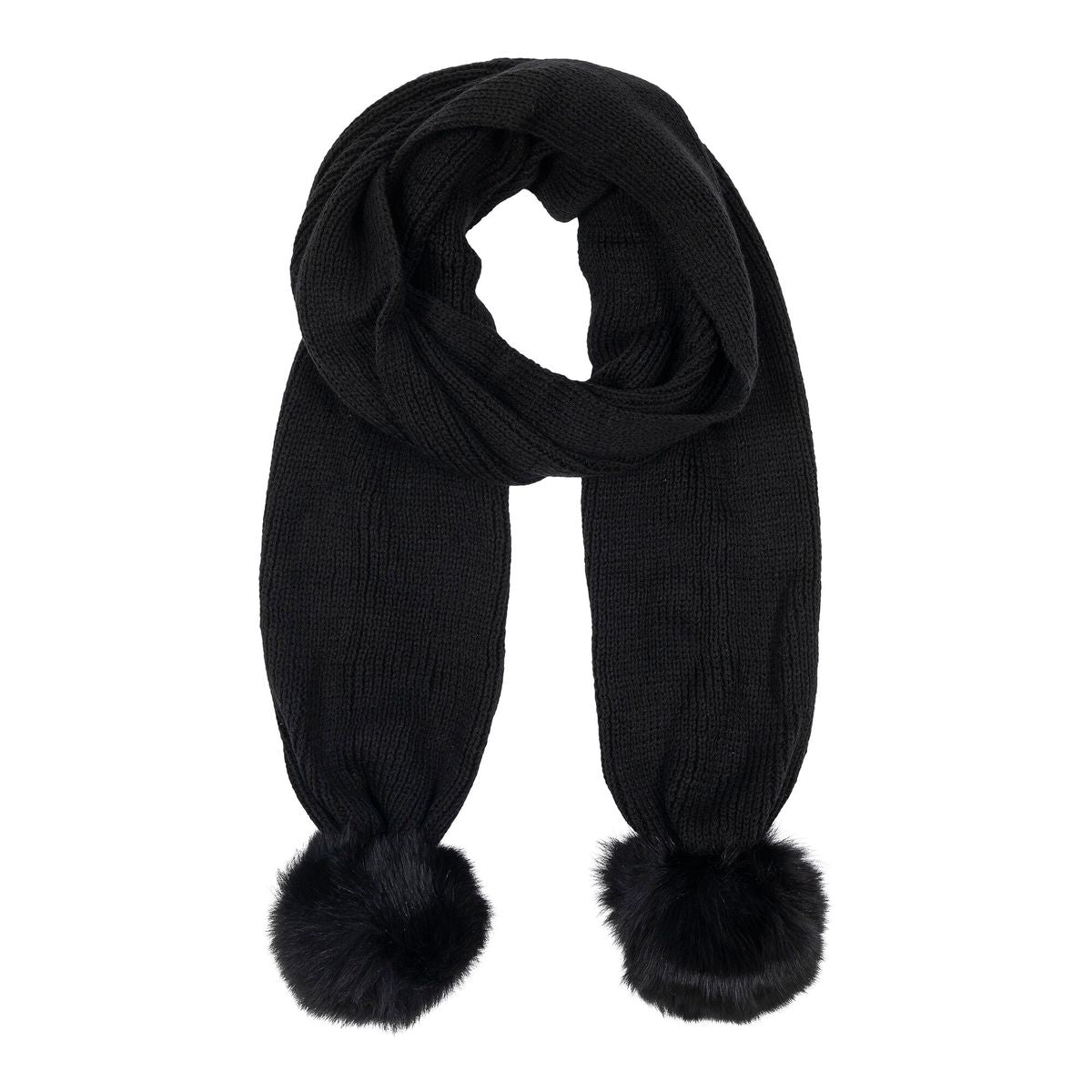 Funda Schal | Lammwolle, Fuchs Schwarz