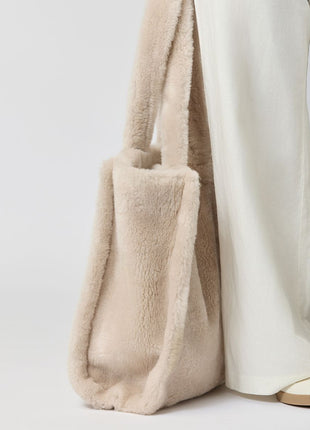 Maxi Glory Shopper | Neuseeland | Lammwolle Beige