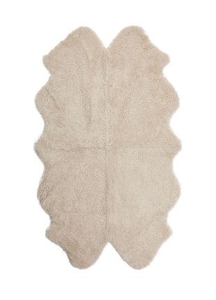 Lammfell Teppich | Kurzhaar | Neuseeland | 170x110 cm Beige